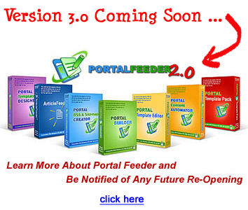 Portal Feeder Product Suite